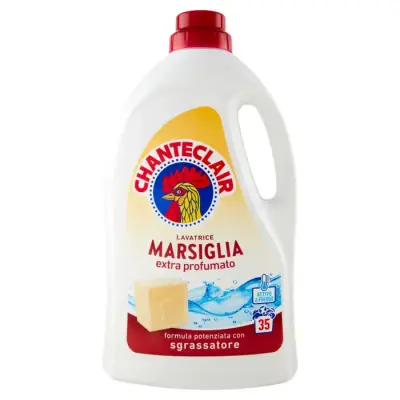 Chanteclair Detergent Lichid Automat Marsiglia Sapun de Casa  1575 ml Bax 8 buc.
Chanteclair Detergent Lichid Automat Bicarbonat 1575 ml Bax 8 buc.